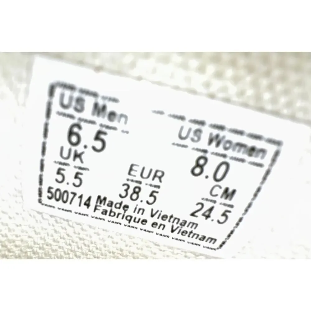 UEC Vans Classic Slip-On Checkered Shoe Unisex W8 M6.5